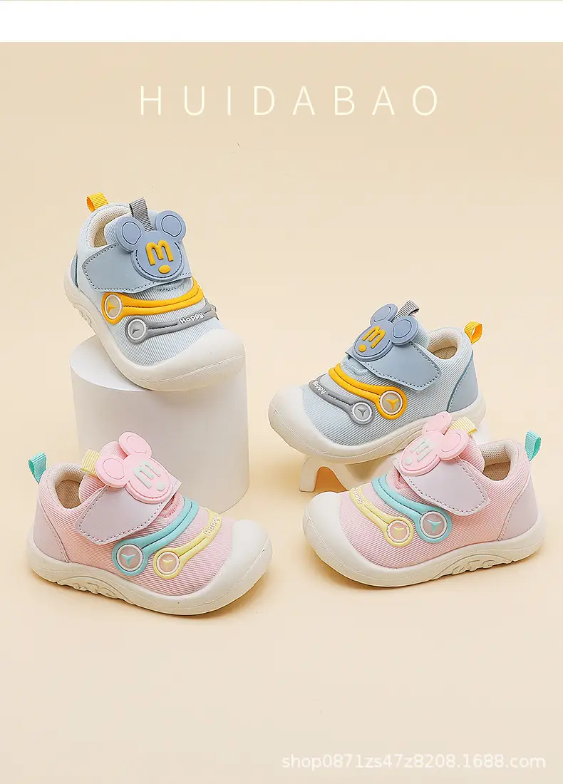 Baby Net Shoes Spring Autumn 0-1Yr Non-Slip Breathable — feature 14