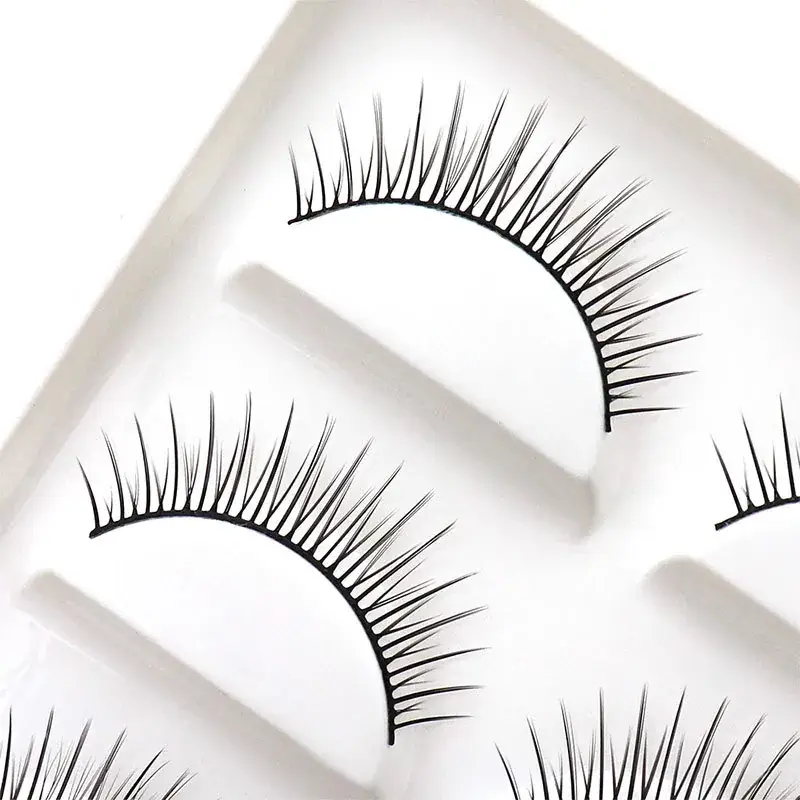 False Eyelashes for Double Eyelids Black Hard Stem — feature 8