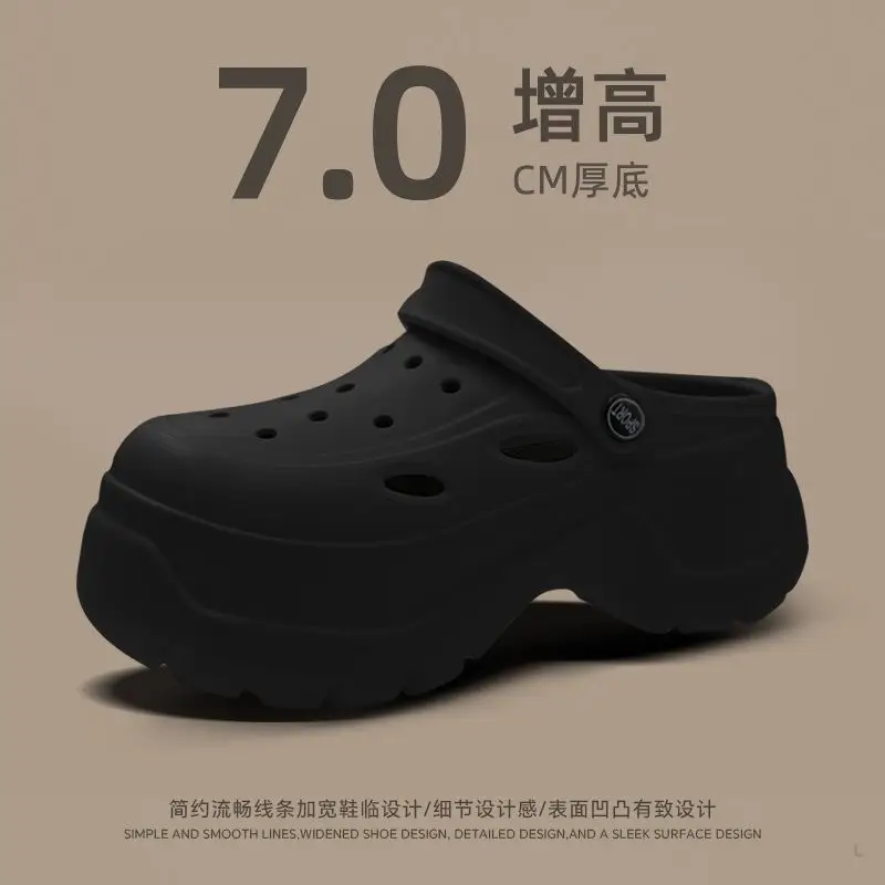 Women White Thick Sandals Summer Casual