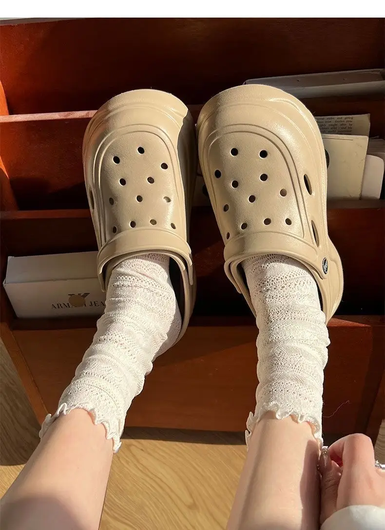 Women White Thick Sandals Summer Casual — feature 3