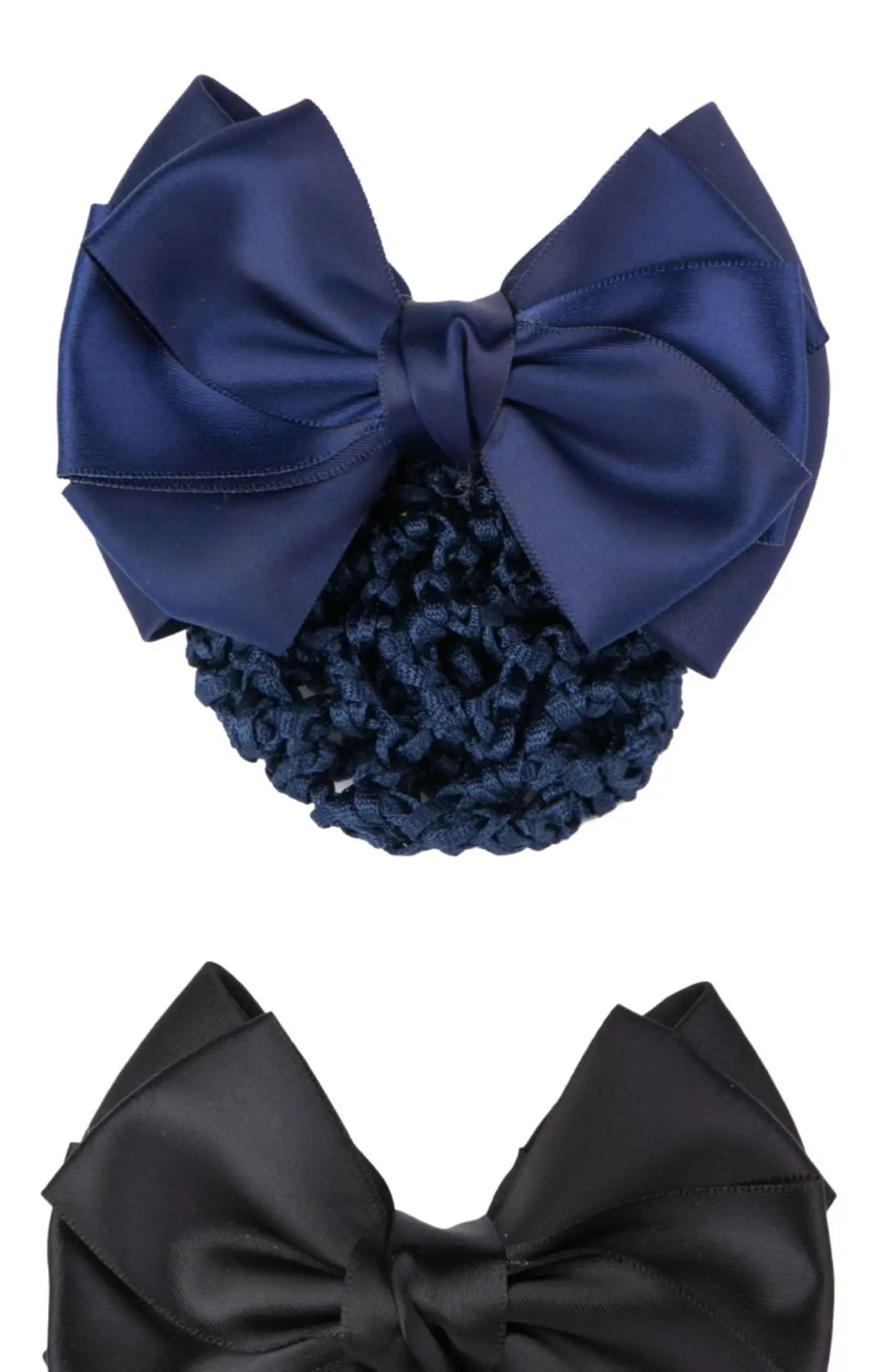 Blue Bow Hairpin with Pearl Crystal for Women — feature 1