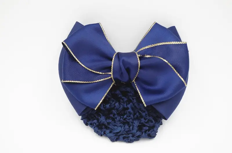 Blue Bow Hairpin with Pearl Crystal for Women — feature 6