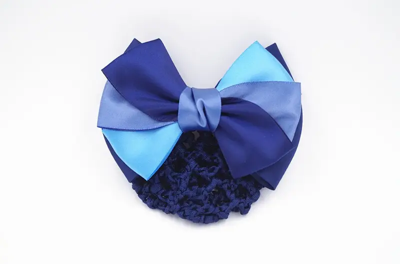 Blue Bow Hairpin with Pearl Crystal for Women — feature 8