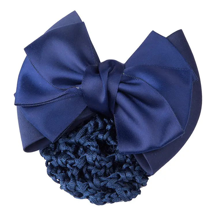 Blue Bow Hairpin with Pearl Crystal for Women - Image 10
