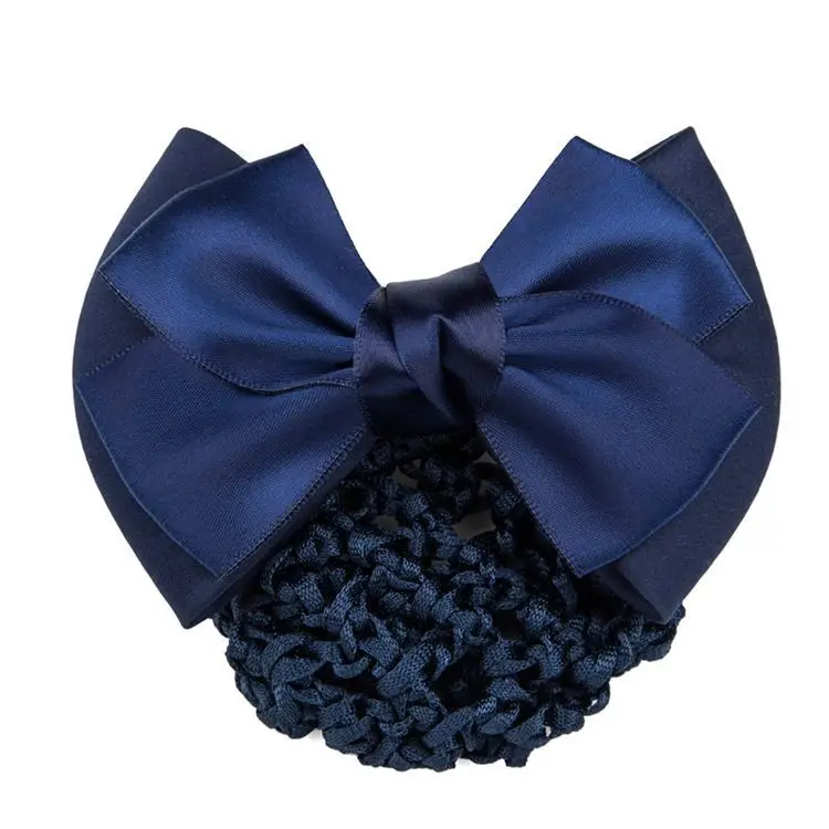Blue Bow Hairpin with Pearl Crystal for Women - Image 14