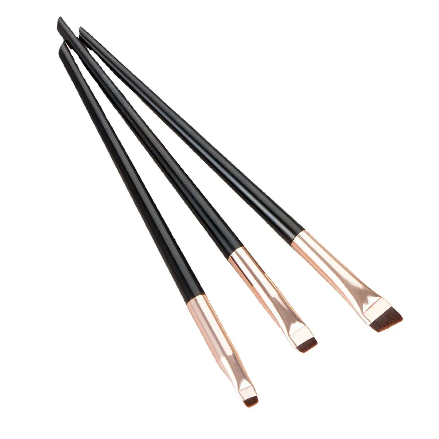 3 Pack Makeup Brushes Set Eyeliner & Eyeshadow - Image 8