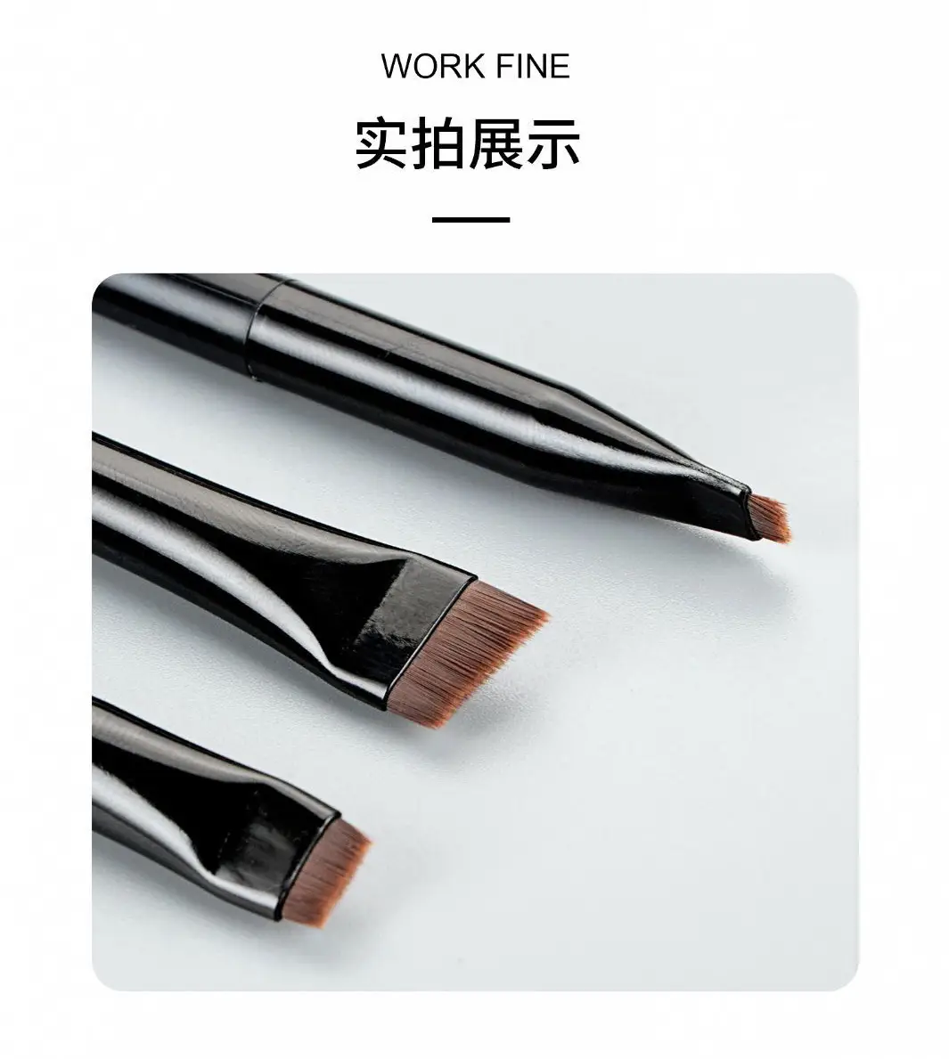 3 Pack Makeup Brushes Set Eyeliner & Eyeshadow — feature 5