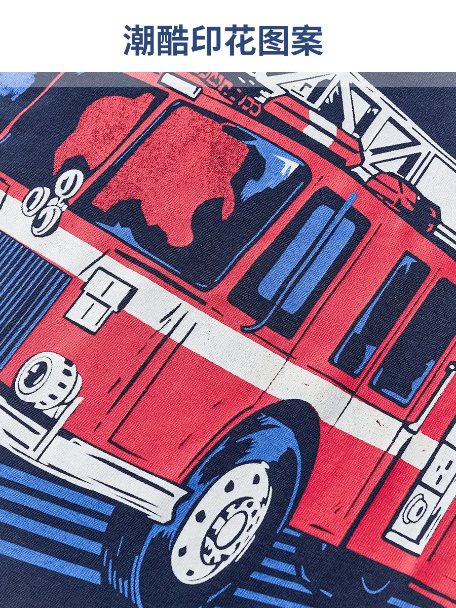 2025 Fire Car T-Shirt for Boys Summer Half Sleeve - Image 5