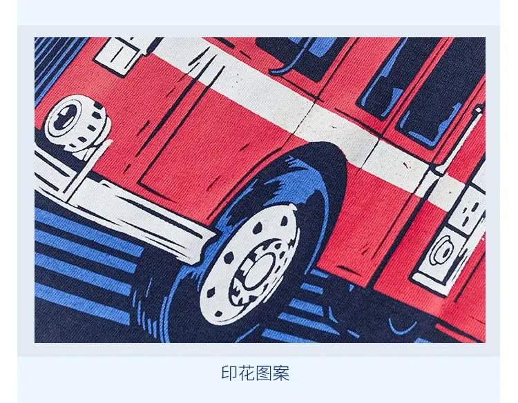 2025 Fire Car T-Shirt for Boys Summer Half Sleeve — feature 11