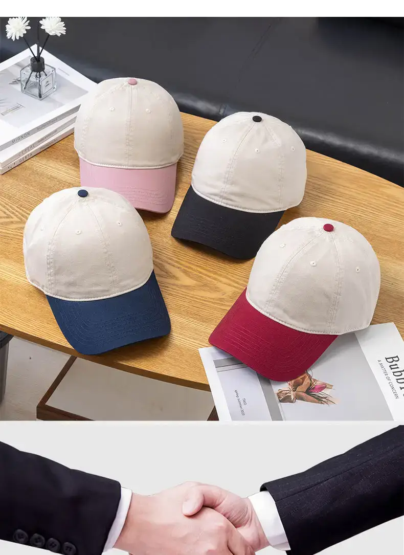 Women Pink Baseball Cap Wholesale Casual Face Show — feature 18