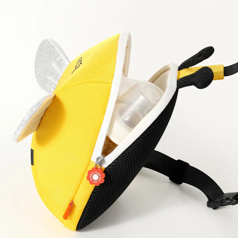 Cute Bee Design Crossbody Bag for Kids 1-3Y