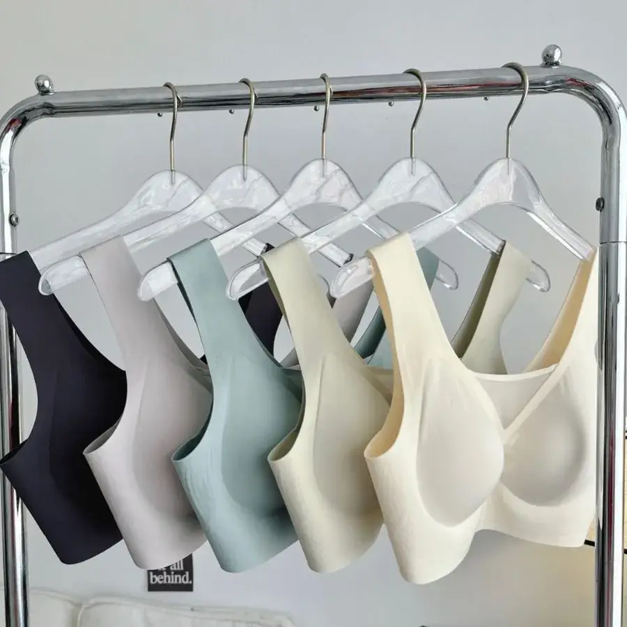 Adjustable Seamless Push-Up Bra Cooling Wireless Support - Image 2