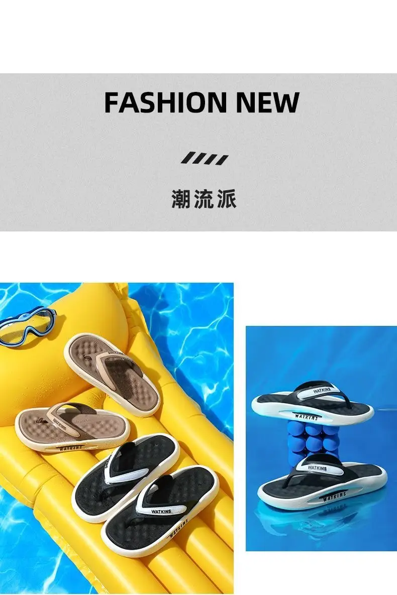 Flip-flops Men's Summer Outdoor Platform Sandals Outdoor Sports Fashion Beach Shoes Men's Casual Flip-flops — feature 11