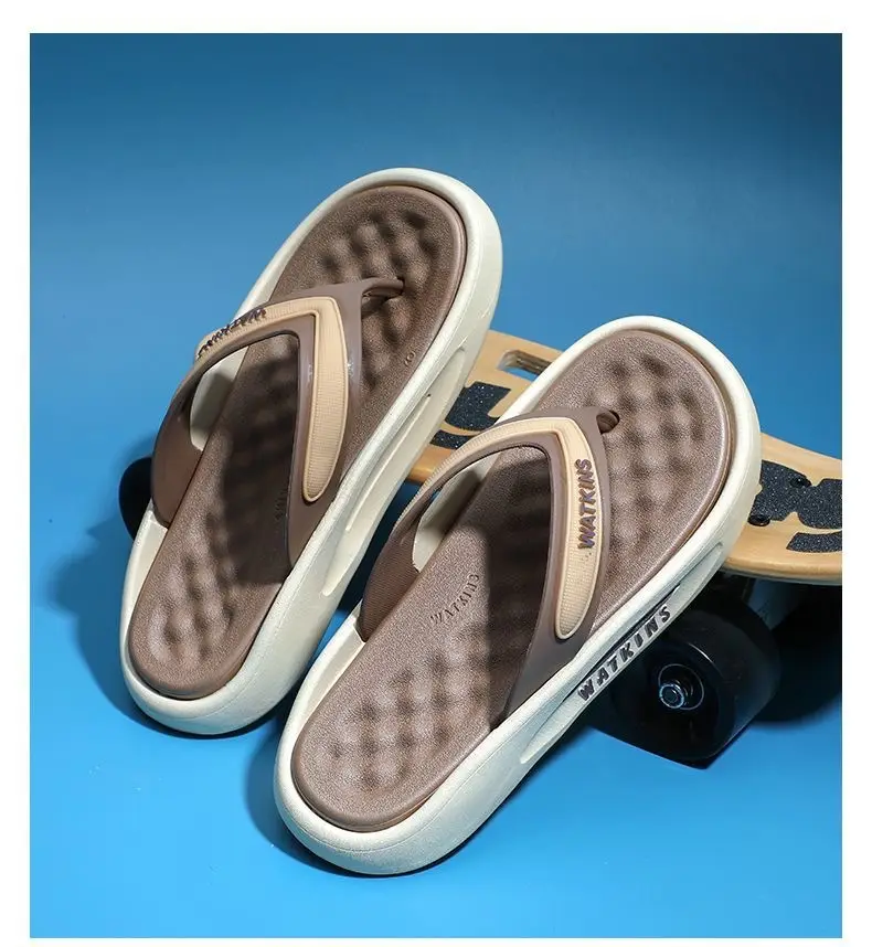 Flip-flops Men's Summer Outdoor Platform Sandals Outdoor Sports Fashion Beach Shoes Men's Casual Flip-flops — feature 18