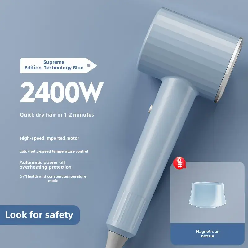 2400W Cross-Border Hair Dryer with Cold/Hot Air & Negative Ion - Image 18