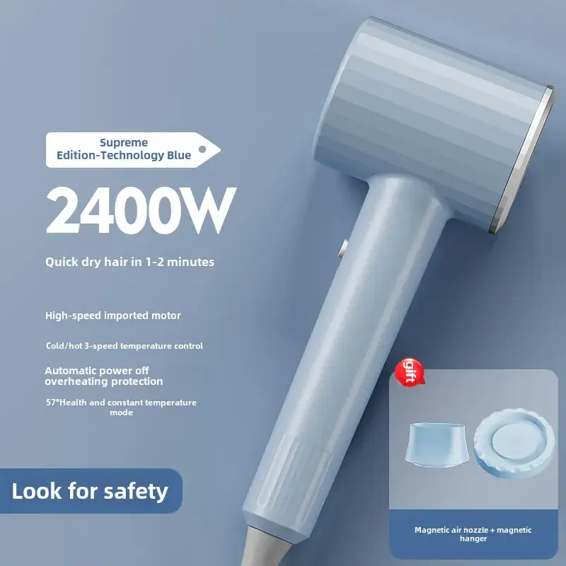 2400W Cross-Border Hair Dryer with Cold/Hot Air & Negative Ion - Image 25