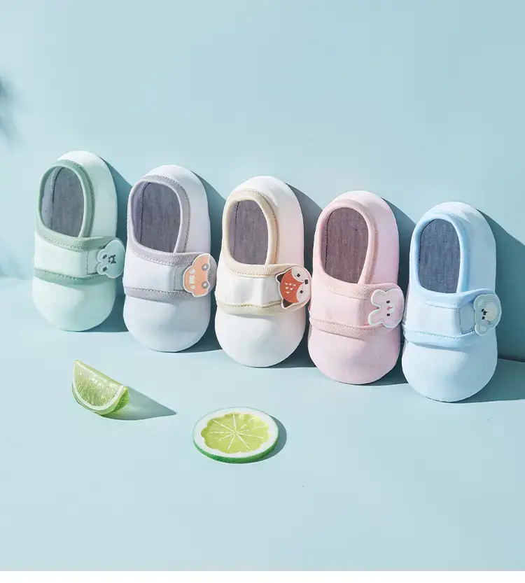 White Baby Floor Socks for 1-3 Years Old β feature 11