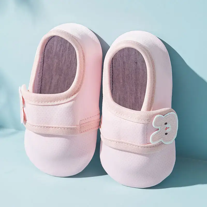 White Baby Floor Socks for 1-3 Years Old - Image 3