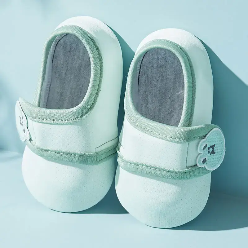 White Baby Floor Socks for 1-3 Years Old - Image 4