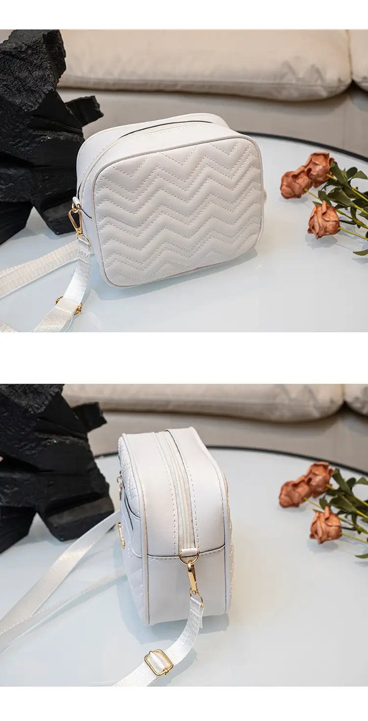 White Water Ripple Embroidered Crossbody Bag for Women — feature 24