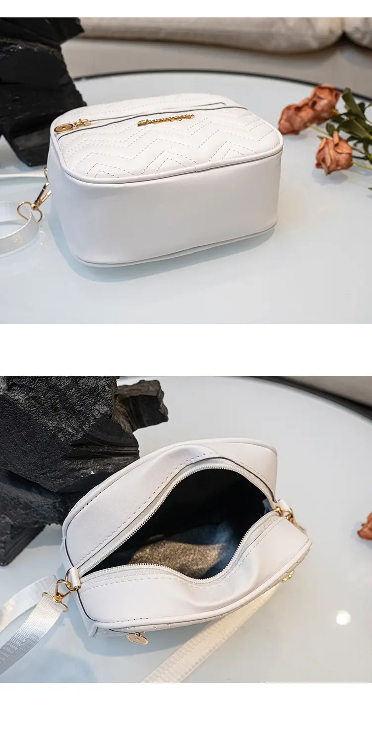 White Water Ripple Embroidered Crossbody Bag for Women — feature 25