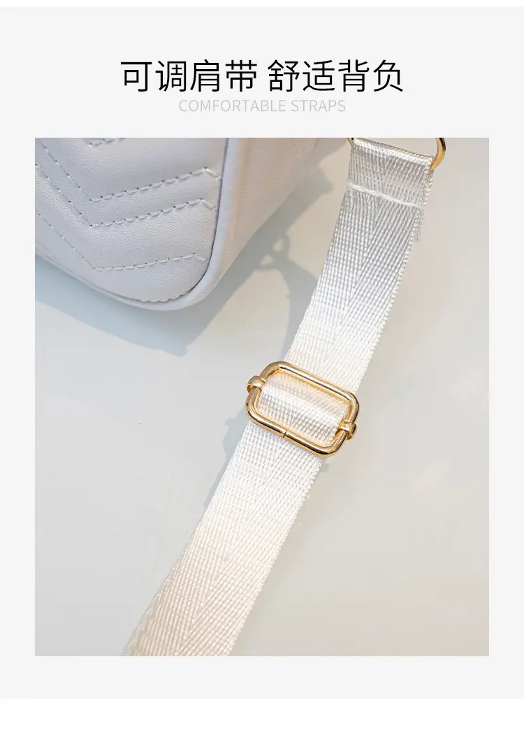White Water Ripple Embroidered Crossbody Bag for Women — feature 9