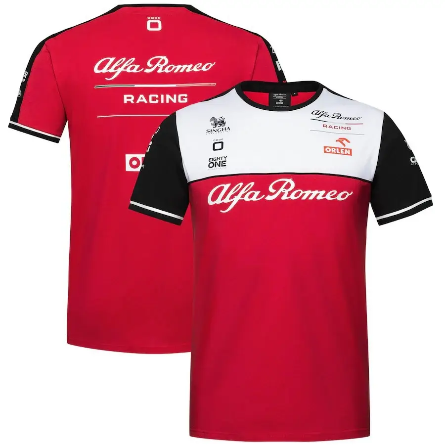 23 F1 Racing Suit Aston Martin Mercedes-Benz Red Bull Racing Short Sleeve Crewneck T-shirt Men's Hair