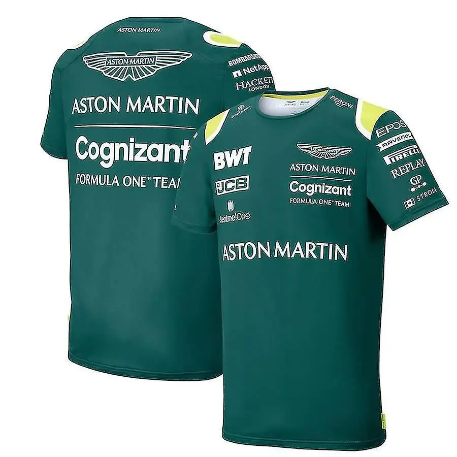 23 F1 Racing Suit Aston Martin Mercedes-Benz Red Bull Racing Short Sleeve Crewneck T-shirt Men's Hair