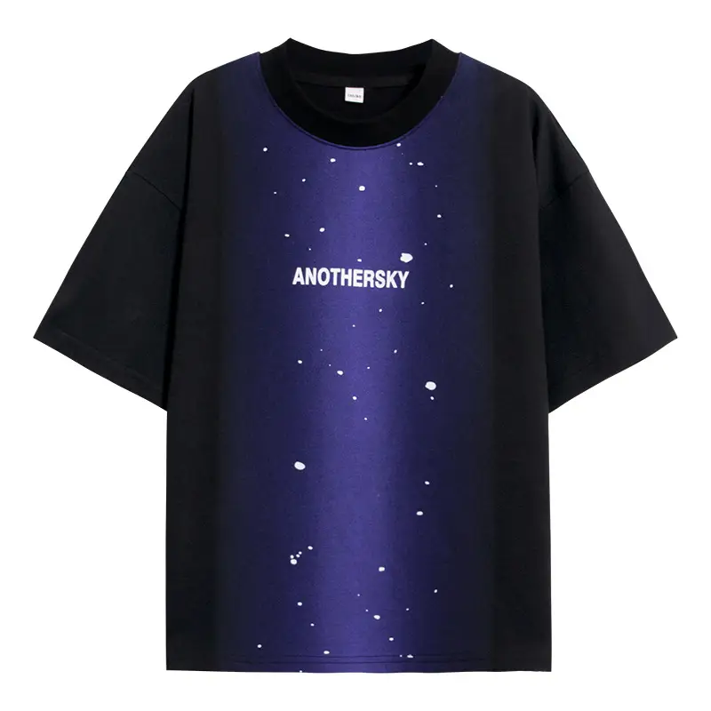 Boy's Purple Gradient Ink Short Sleeve T-Shirt 2025 - Image 6