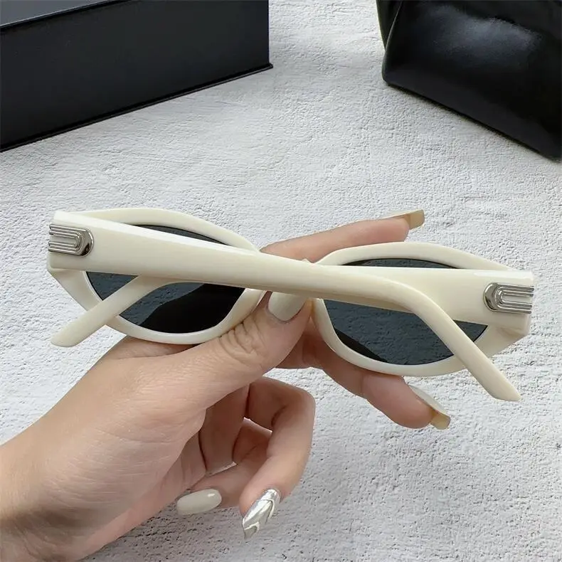 Women's New Cat's Eye Sunglasses Small Frame Anti-UV — feature 27