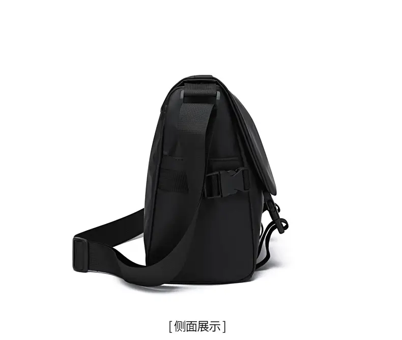 Men's Black Crossbody Bag Large Capacity Business Casual — feature 23
