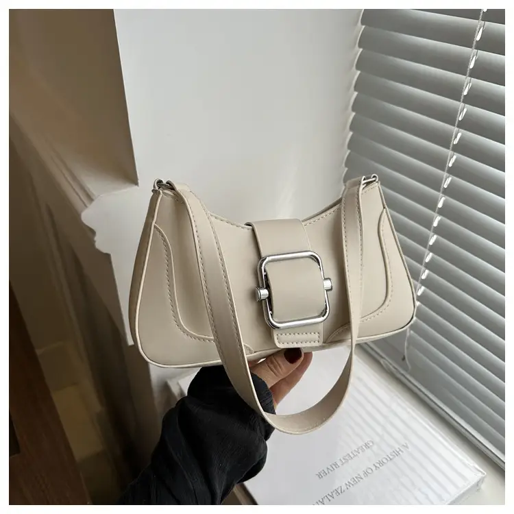 Silver French Style Shoulder Bag for Women — feature 21