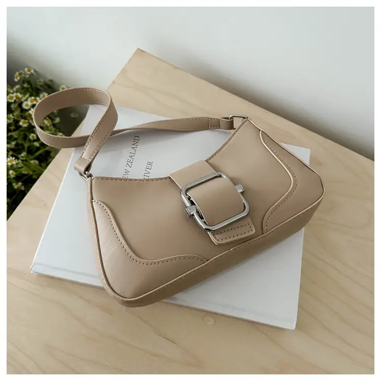 Silver French Style Shoulder Bag for Women — feature 24