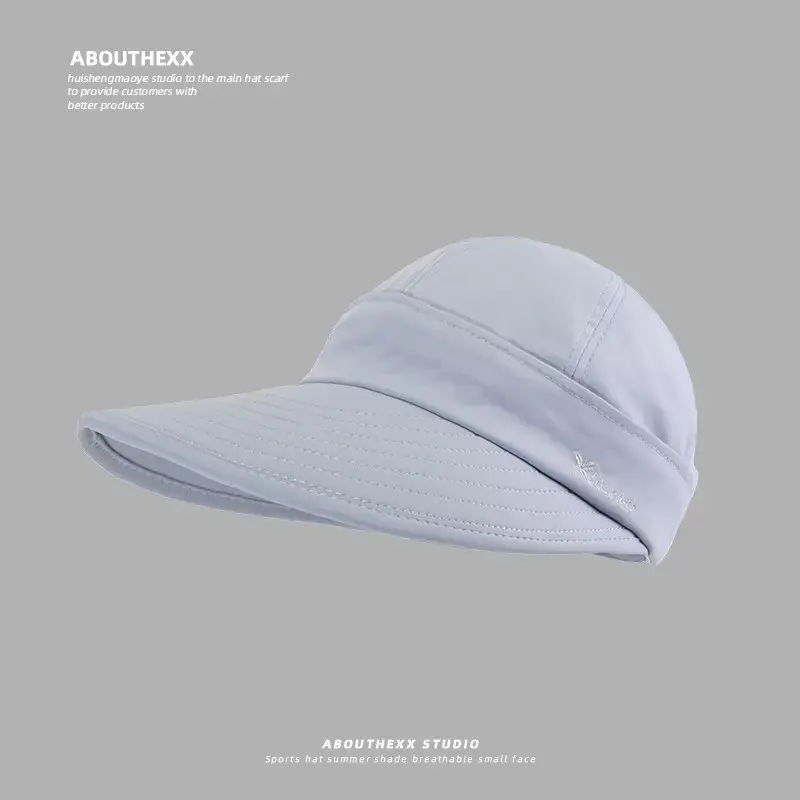 Women Sun Visor Hat with Big Brim Anti UV Duck Tine - Image 5