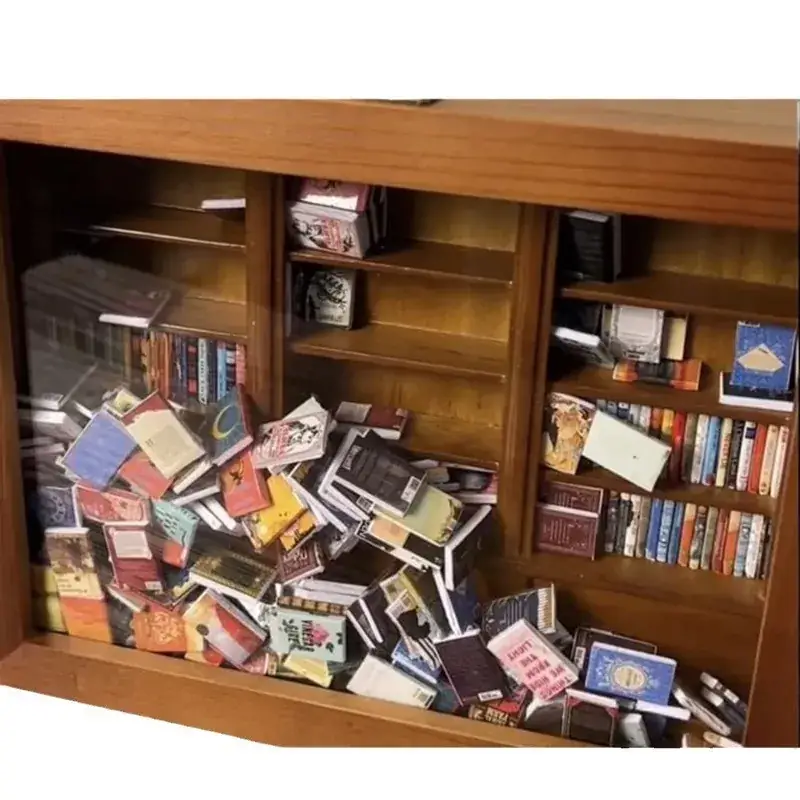 Cross-border New Shake Away Anxiety Decorative Bookshelf — feature 5