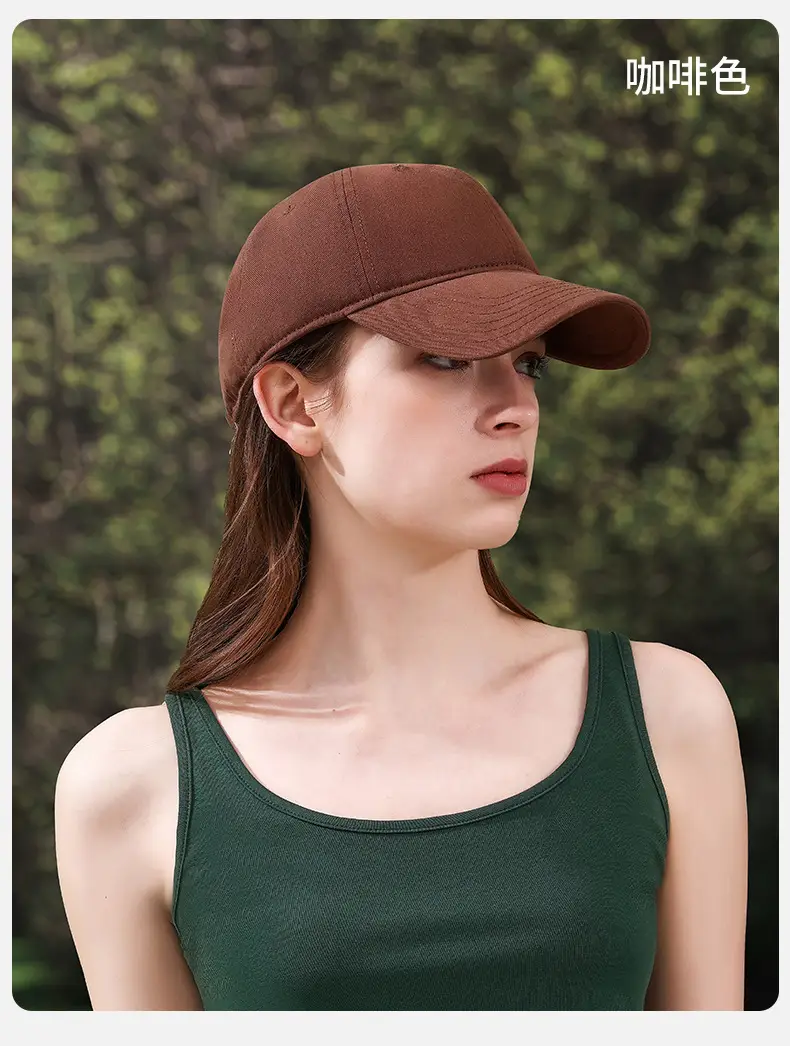 Women White Cotton UV50+ Baseball Cap — feature 16