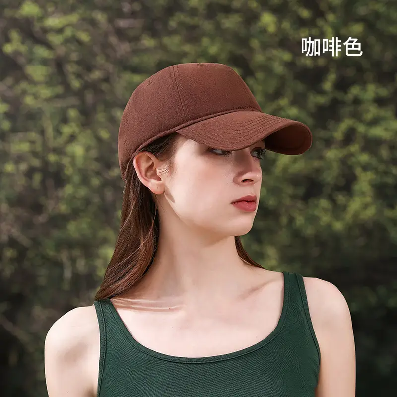 Women White Cotton UV50+ Baseball Cap - Image 8