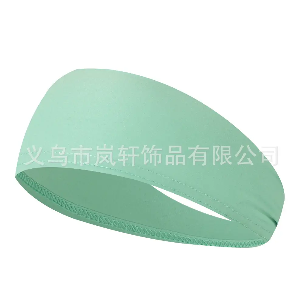 Green Yoga Running Headband for Men Women - Image 3