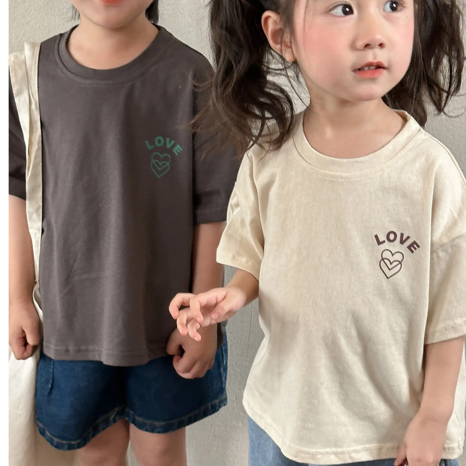 Girls Pure Cotton Summer T-Shirt Loose Fit 2026
