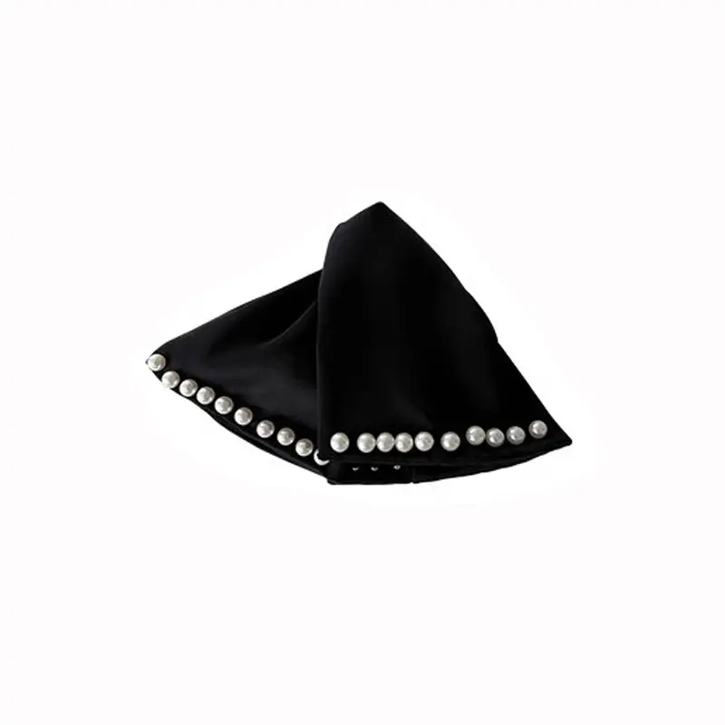 Vintage Pearl Bow Hairpin for Women High-Grade Shark Clip - Image 7