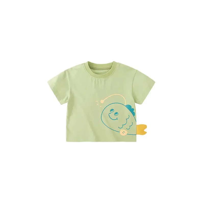 Dudujia Kids T-Shirt Cream Anti-Mosquito Baby Top - Image 10