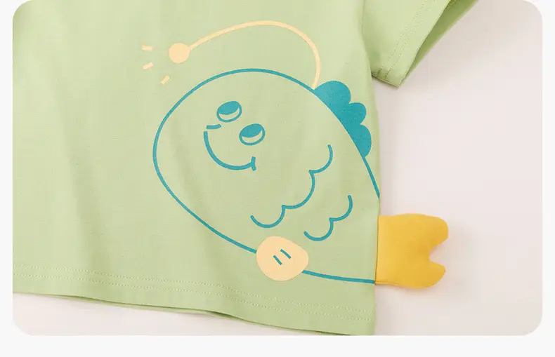 Dudujia Kids T-Shirt Cream Anti-Mosquito Baby Top — feature 13