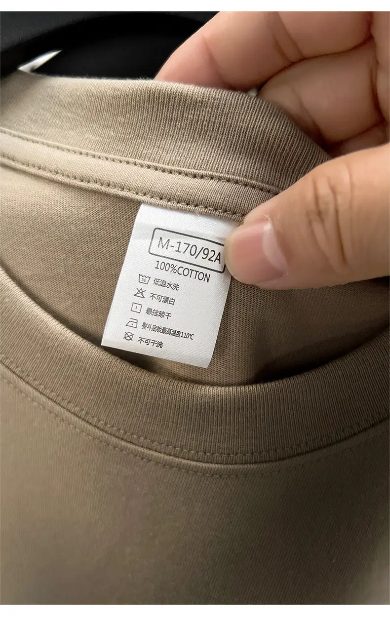 Men's Red Solid Color Thin T-Shirt Round Neck Short Sleeve — feature 10
