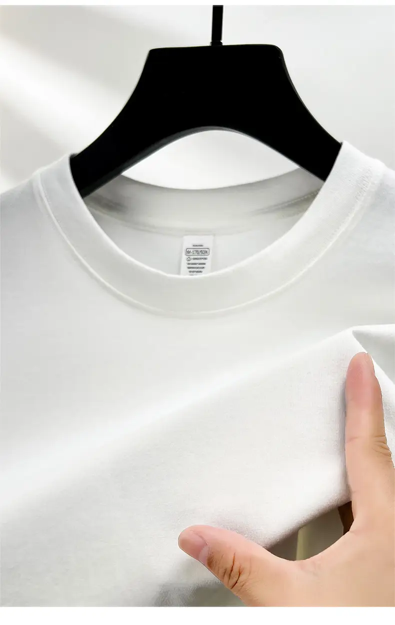 Men's Red Solid Color Thin T-Shirt Round Neck Short Sleeve — feature 12