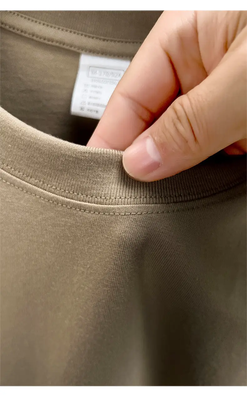 Men's Red Solid Color Thin T-Shirt Round Neck Short Sleeve — feature 9