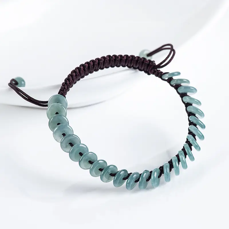 Jade Blue Water Safety Bracelet for Men Women - Image 3
