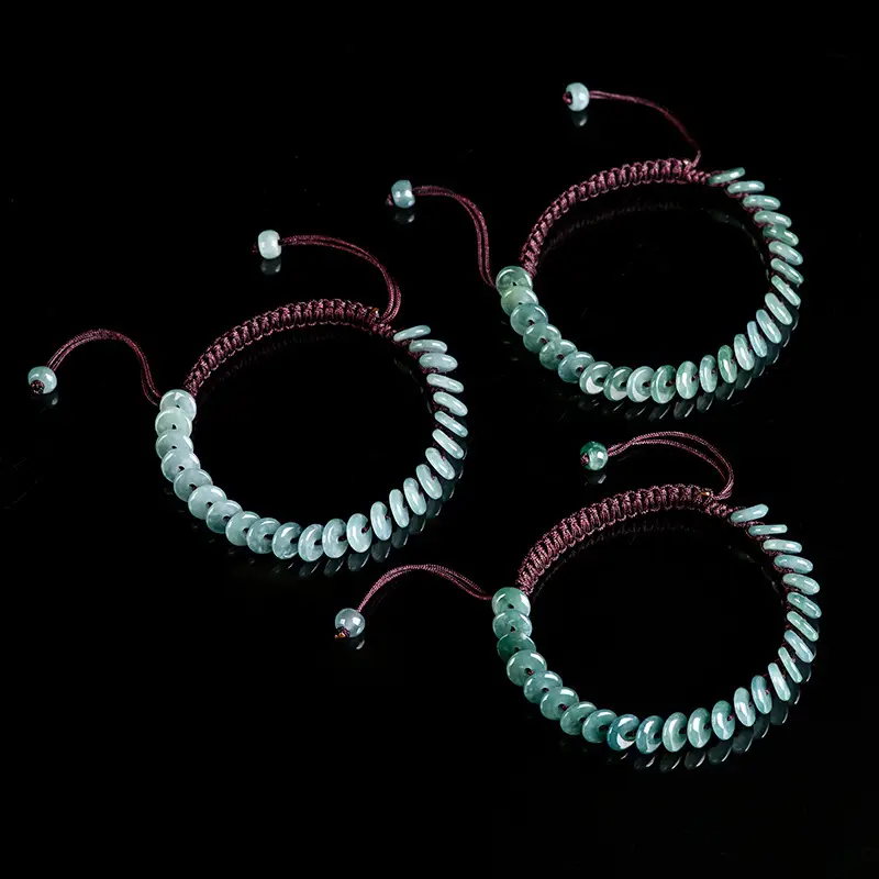 Jade Blue Water Safety Bracelet for Men Women - Image 4