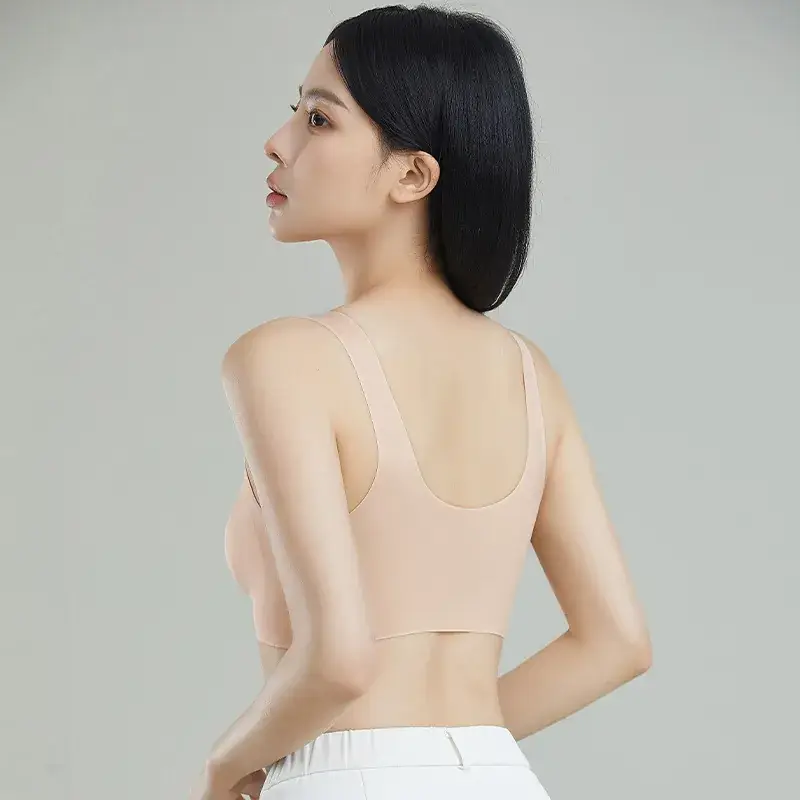 Wireless Seamless Bra with Wide Straps for Women - Image 5
