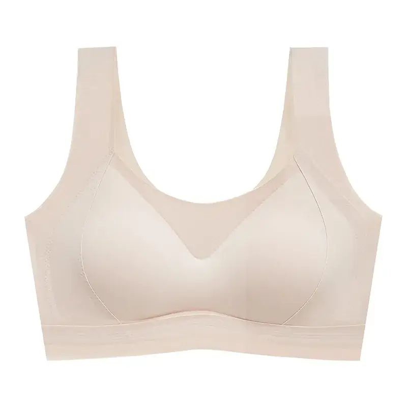 Wireless Seamless Bra with Wide Straps for Women - Image 3