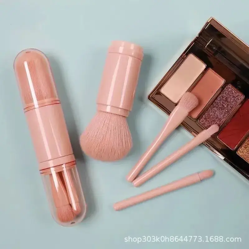Pink Silicone Makeup Brush Set of 4 — feature 10